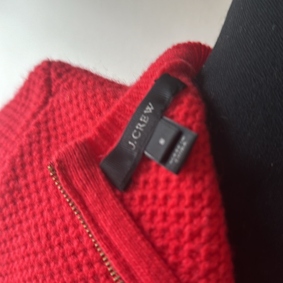 J Crew Red sweater - Picture 3 of 3